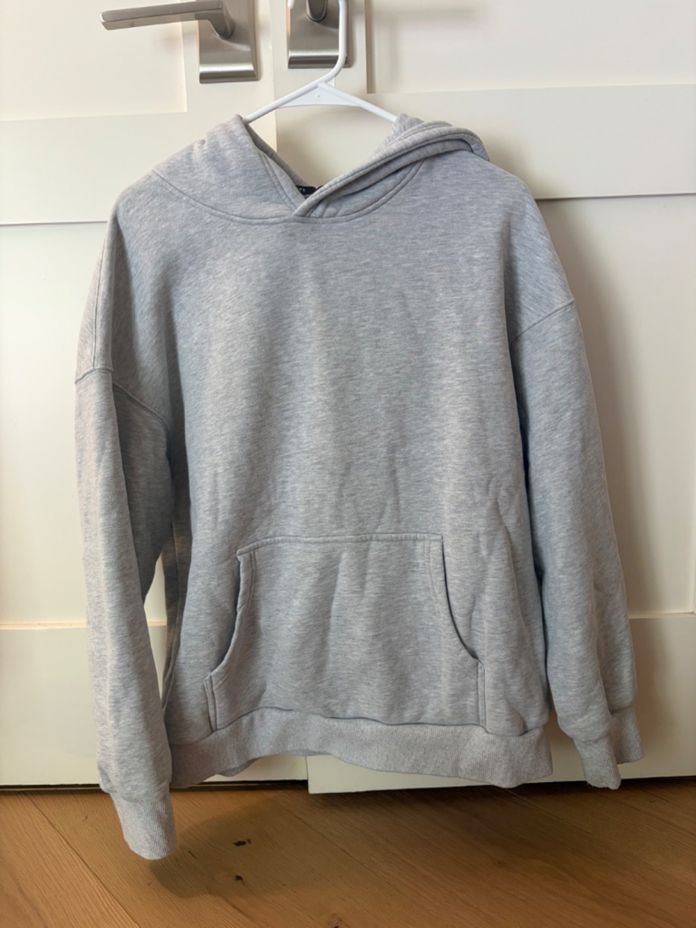 AUTOMET Gray Oversized Fleece Lined Hoodie Women’s Medium